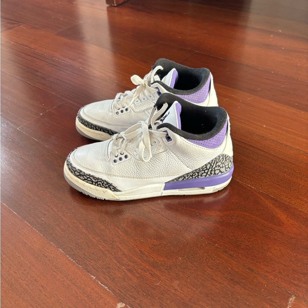 AIR JORDAN 3 DARK IRIS💜💜💜